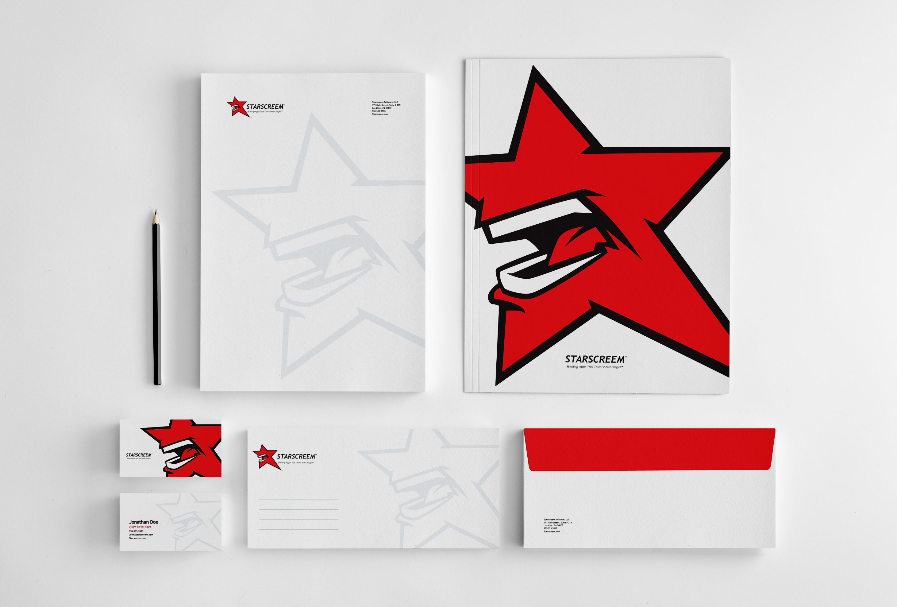 Starscreem stationery