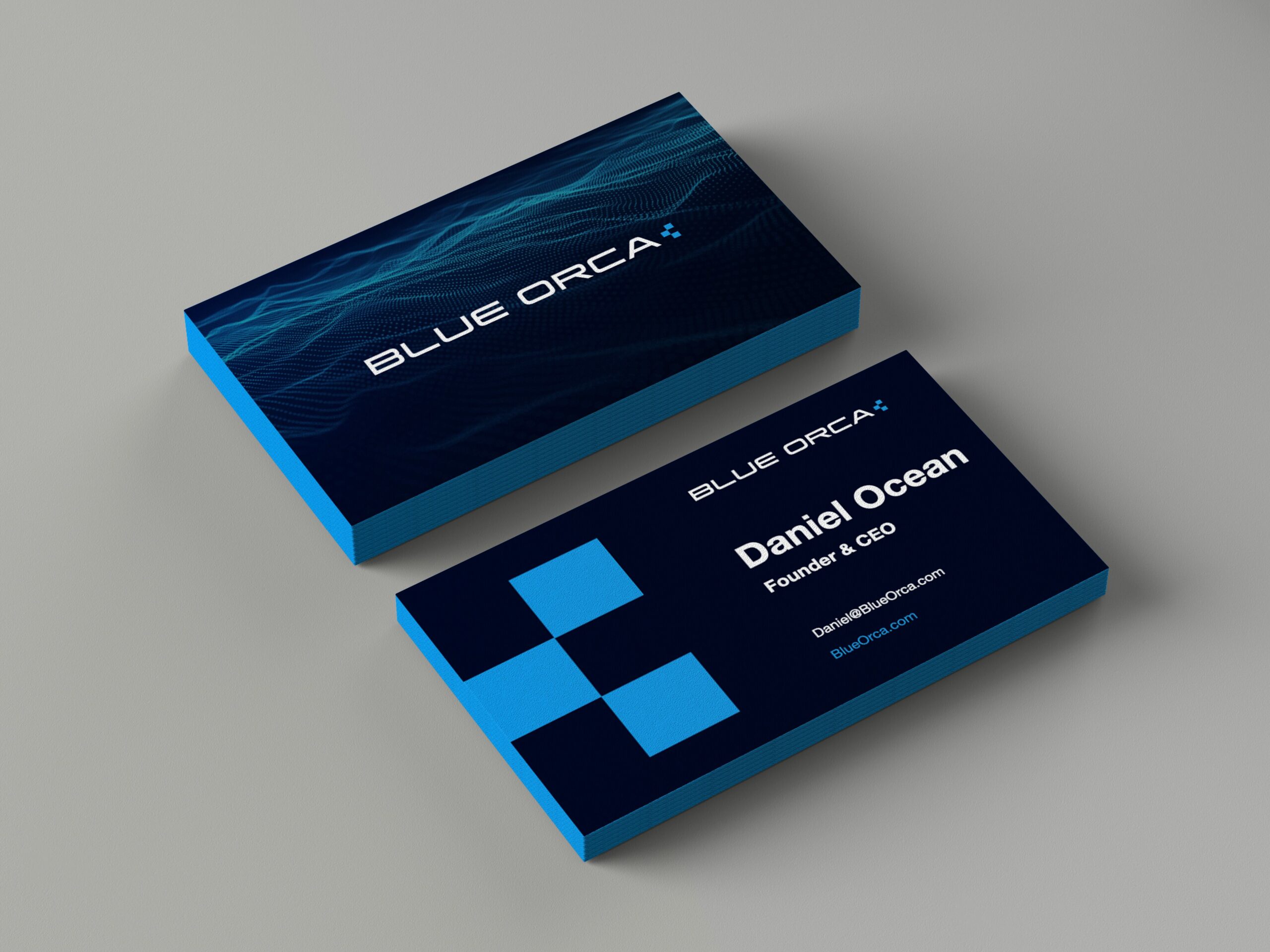 Blue Orca Business Card