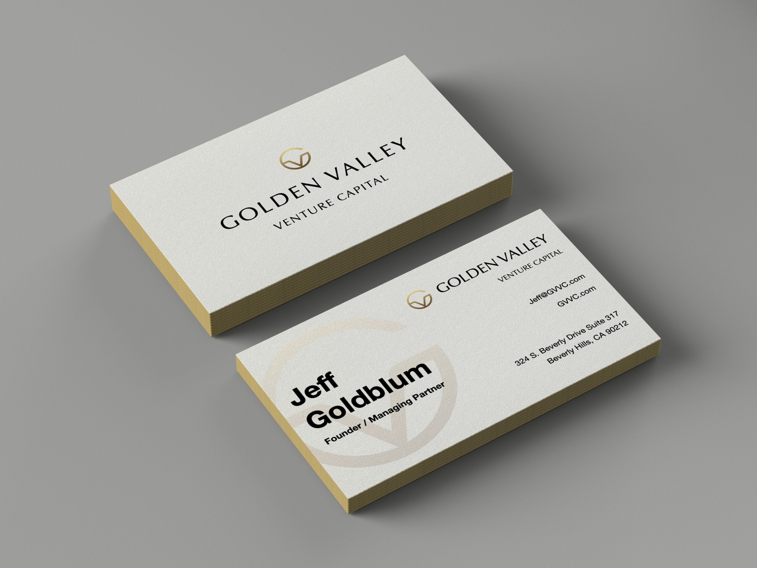 Golden Valley Venture Capital Business Card 2