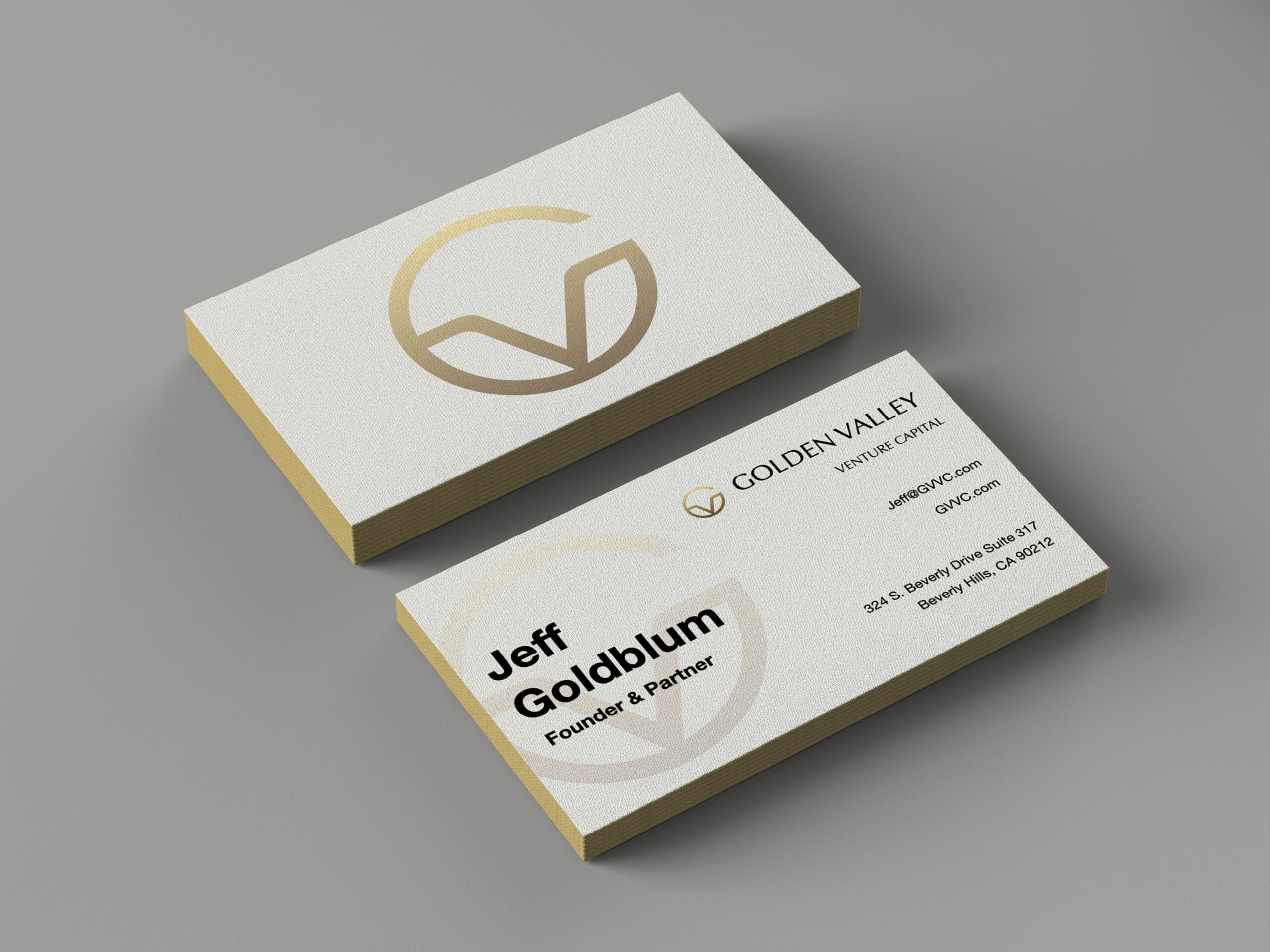 Golden Valley Venture Capital Business Card 2