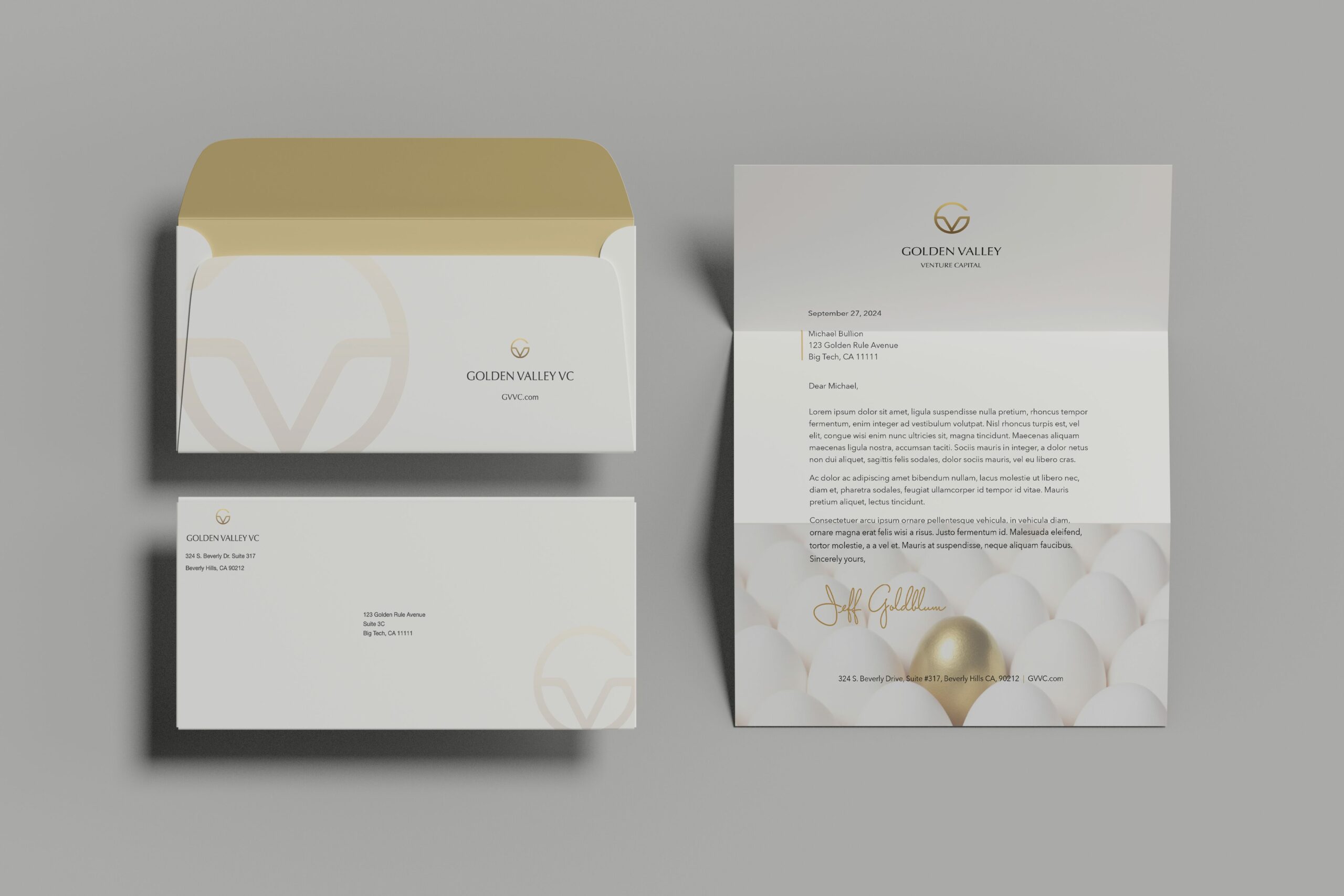 Golden Valley Venture Capital Stationery 1