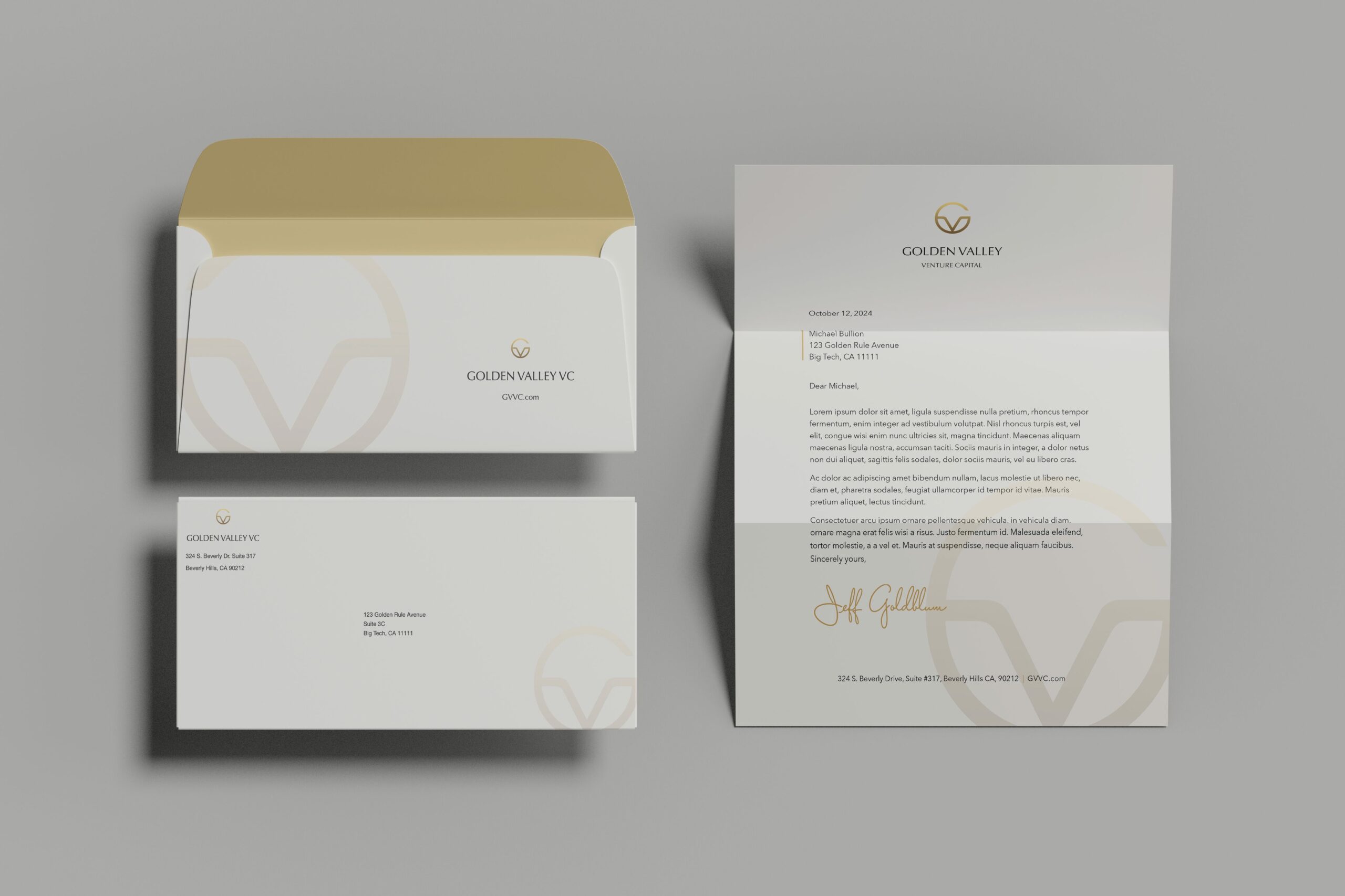 Golden Valley Venture Capital Stationery 2