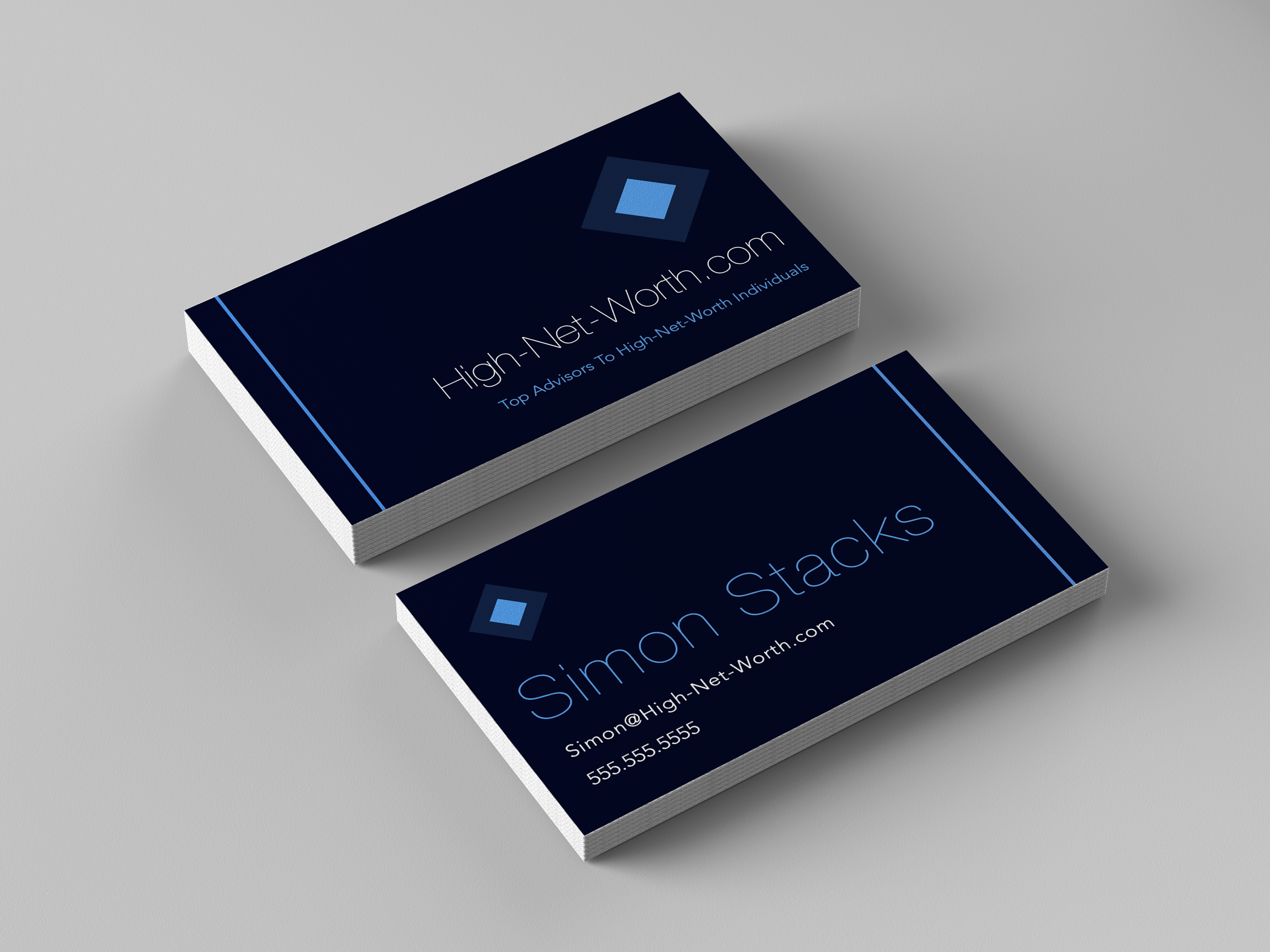 High-Net-Worth Business Card
